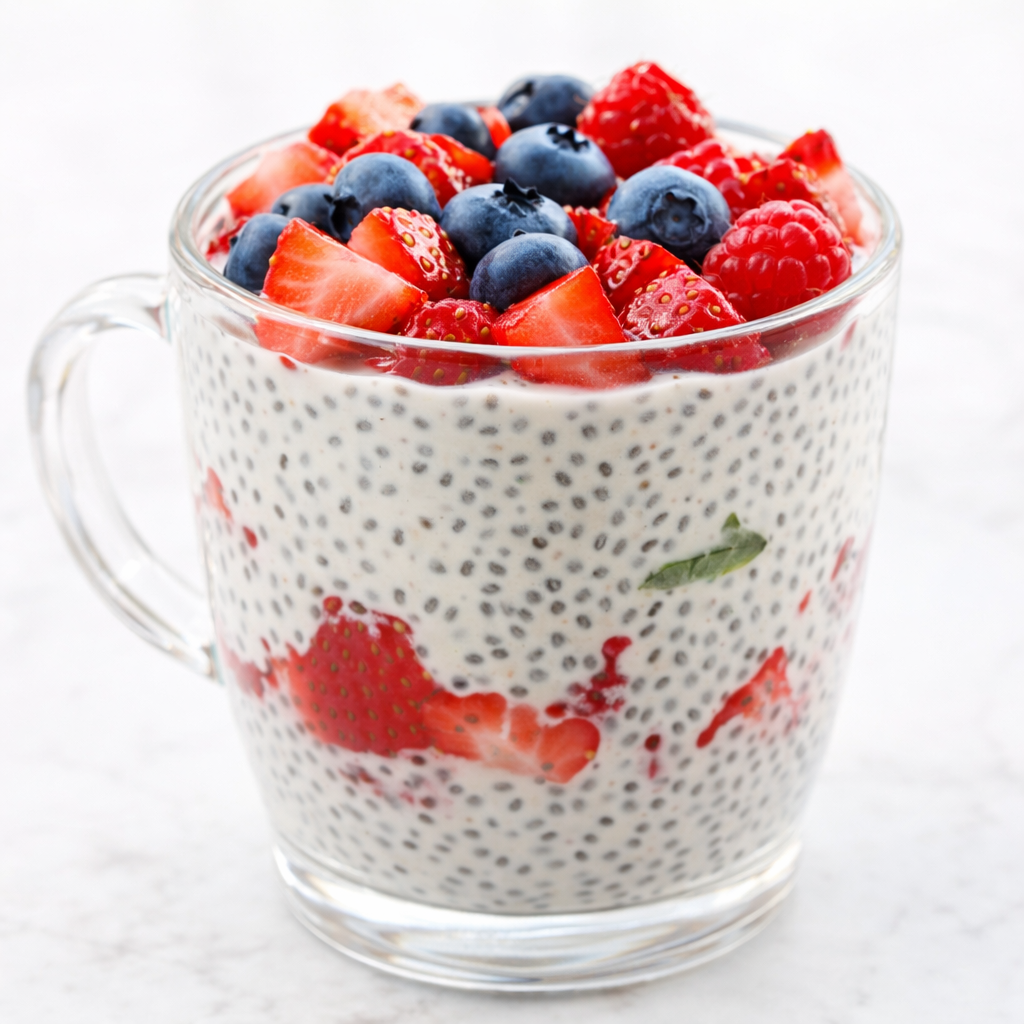 Receita com Chia